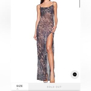 I AM GIA Zeta Maxi Zeta Dress.